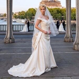 Vintage 1992 Christian Dior Wedding Gown